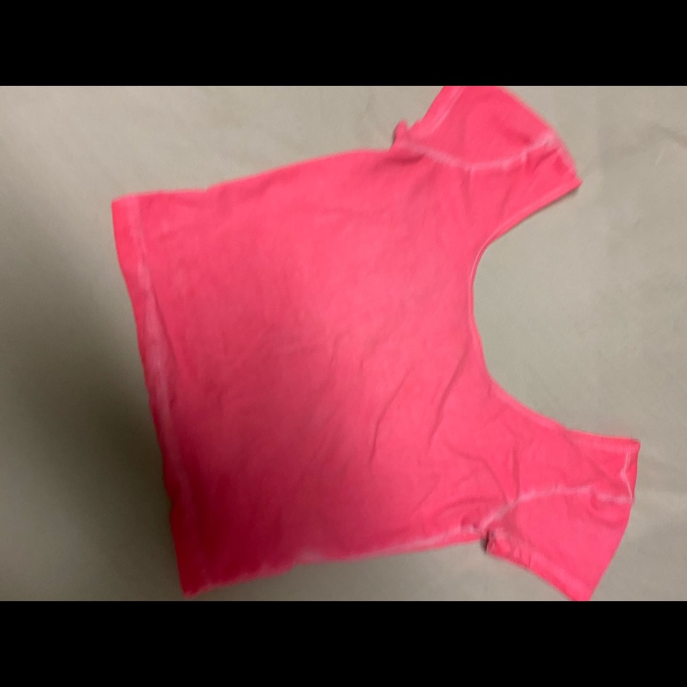 Garage crop top